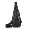 Leather Sling Bag Purse Chest Shoulder Backpack,Crossbody Bags for Men