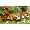 Leigh Country TX 93968 Wagon Wheel Outdoor Planter