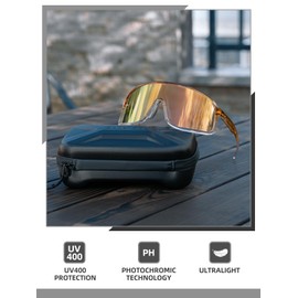 ROCKBROS Photochromic Sunglasses for Men Women Photochromic Cycling Glasses UV Protection Sports Sunglasses