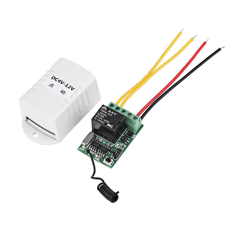 Sarini 12V Wireless Switch with Remote Control Remote Control Set
