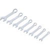 BGS 32140 Combination Spanner Set, Inch Sizes, Extra Short, 3/8