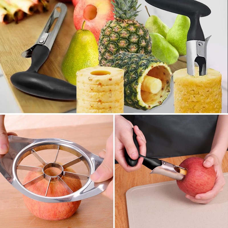 2 Pcs Apple Corer, Apple Slicer, Apple Corer and Slicer,
