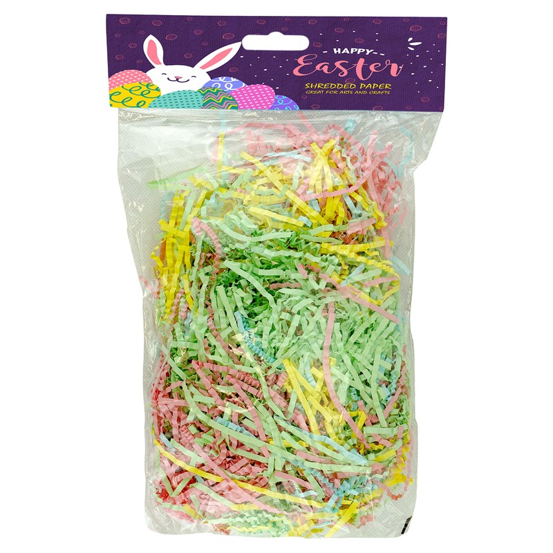 50g Multicolor Easter Paper Grass | Happy Easter Basket Filler