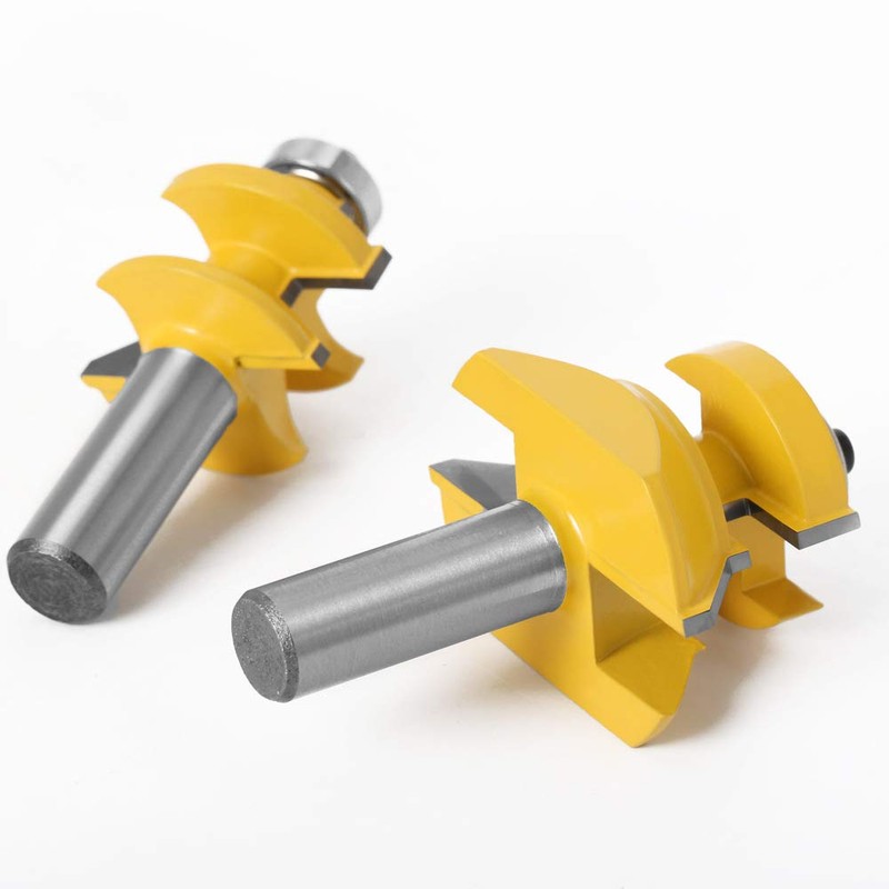 PROPRO Profession Tongue and Groove V-Notch 1 2 Shank Router