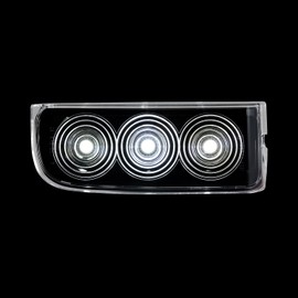 BMueirn LED Reverse Light Compatible with Range Rover L322 2003-2012 Land Rover Rear Backup White Lamp License Plate Light Assembly
