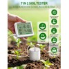 7 in 1 Soil Meter, Digital Soil Test Kit of