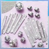 Sonwyoung 18 Pcs Disco Party Favors Sequin Disco Slap Bracelet