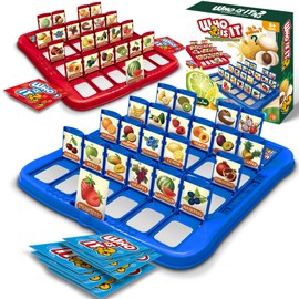 Classic Fruit Guessing Board Game for Kids Ages 3 and Up – Two-Player Logic Deduction Game to Boost Cognitive Skills, Communication, and Family Fun – Travel Friendly Educational Toy