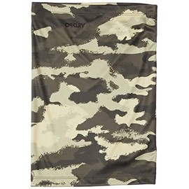 Oakley Unisex Neck Gaiter - Painted Green Camo - S/M