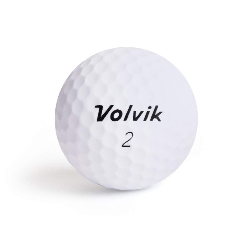 Volvik T2 Ionomer Polymer Low Side Spin Matte Finished Long