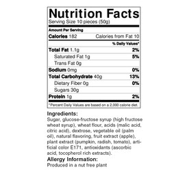 Paskesz Wild Cherry Flavored Sour Sticks 3.5 Oz. (Pack of 6)