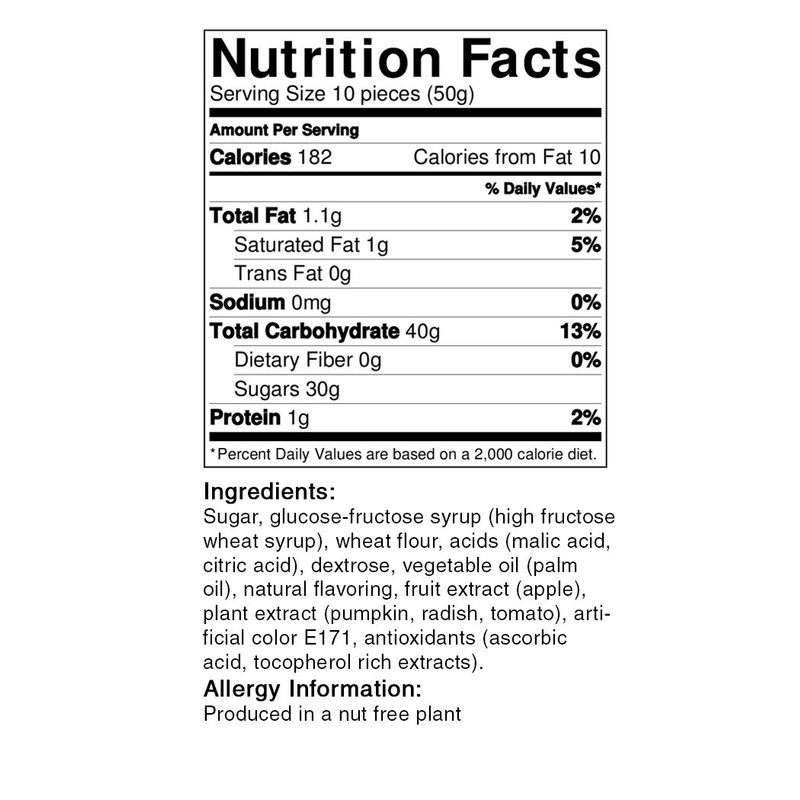 Paskesz Wild Cherry Flavored Sour Sticks 3.5 Oz. (Pack of