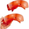 Calla Scorpio 2PCS Red Eye Protection Glasses Teeth Whitening Goggle