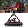 RC Front Bumper Winch Light Kit Iron Plastic High Hardness