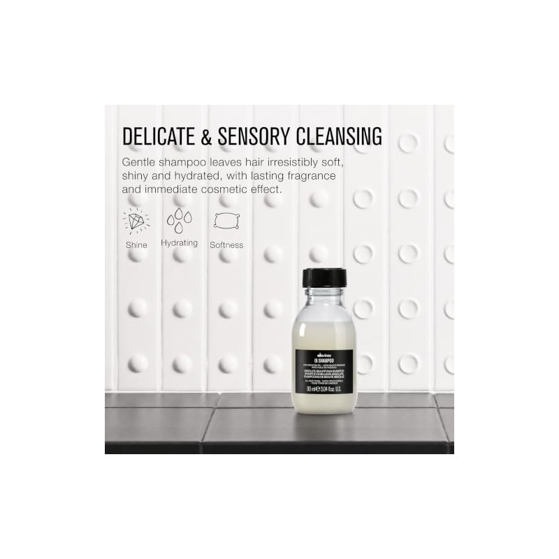 Davines OI Shampoo - All Hair Types - Roucou Oil