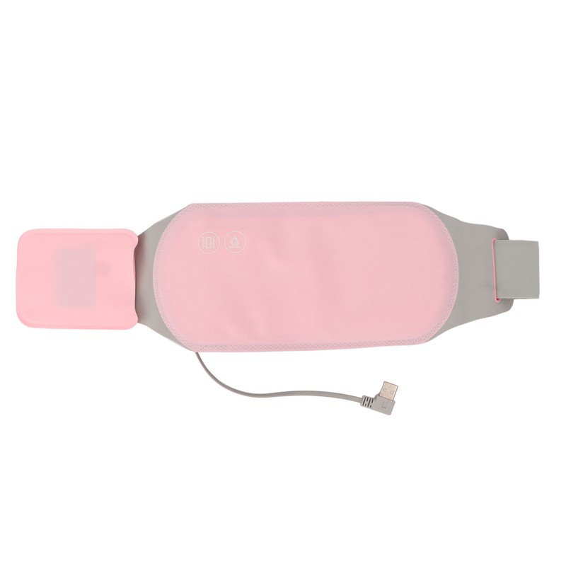 Electric Heated Waist Belt Hot Compress 3 Levels Heating USB
