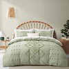 Oli Anderson Tufted Duvet Cover Queen Size, Soft and Lightweight
