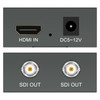 Wiistar HDMI to SDI(SD-SDI/HD-SDI/3G-SDI) Converter Mini HDMI 2 Input to