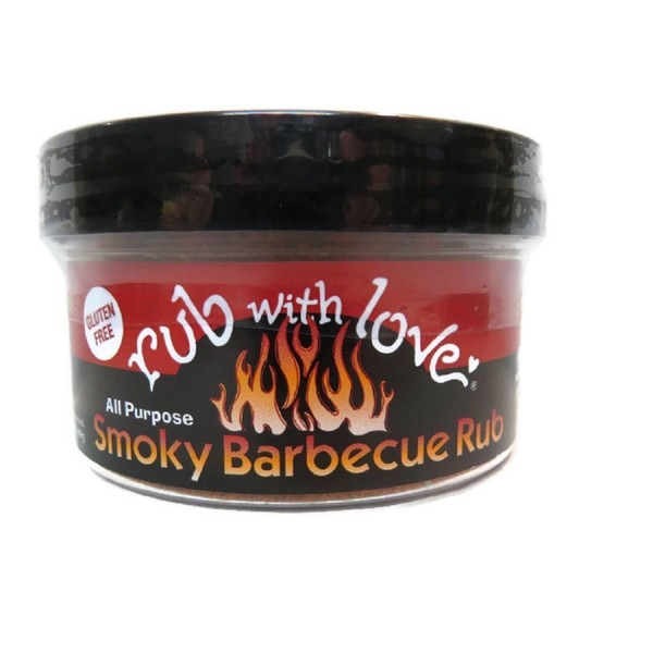 Rub with Love, Smoky Barbecue Rub 3.5oz (Pack of 2)