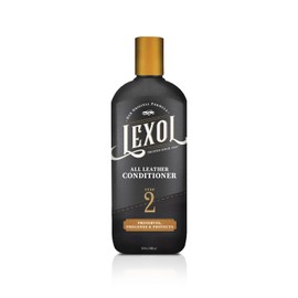 Lexol All Leather Conditioner for Car Seats and Interiors, Couches and Furniture, Shoes and Boots, Bags and Jackets, Baseball Gloves and Horse Saddles, and More, 16.9 oz Bottle (Step 2 of 2)