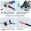 Tivorex Battery Cable Wire Lug Crimping Tool for AWG 8-1/0
