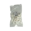Hikari Light Resin Hooks for Punching Boards, White, Pack of