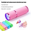 Dan&Dre Mini UV LED Nail Lamp for Gel Nails, Portable