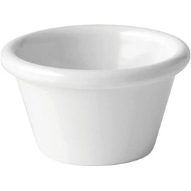 Utopia Melamine Ramekins, JMP207-000000-B01012, Plain White Ramekin 1.5oz (4cl) (Box of 12)