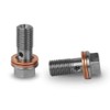 PrecisionGeek Hollow Screw M10 x 1.25 mm Stainless Steel Brake