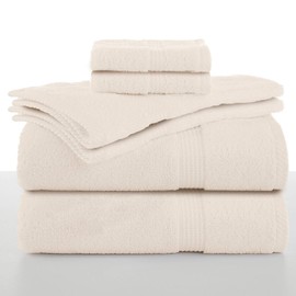 Utica 079465029406 Towel Set, Ecru
