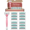 MOHERN Maquinillas de Afeitar para Mujeres con Piel Sensible, 6