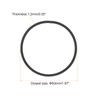 QUARKZMAN Piston Ring Set, 2 Pieces 50mm x 1.2mm Standard