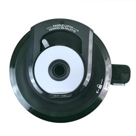 Outer Bowl Lid for Creami Ice Cream Maker, Reusable Replacement Accessory Compatible with Ninja NC300.NC301 .NC201.NC299AMZ,Series, BPA-Free, Dishwasher Safe (without paddles)