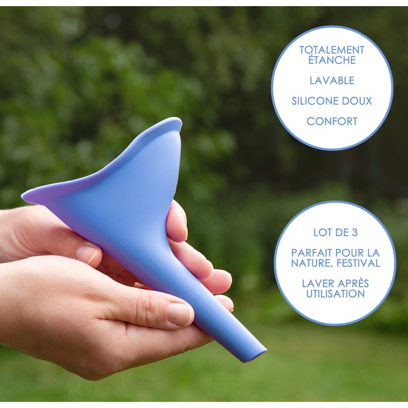 PARENCE Women's Uricamp0002 Urinal Portable Multi-Coloured