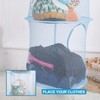 Hanging Mesh Storage Basket, 2PCS 4 Tier Foldable Hanging Storage