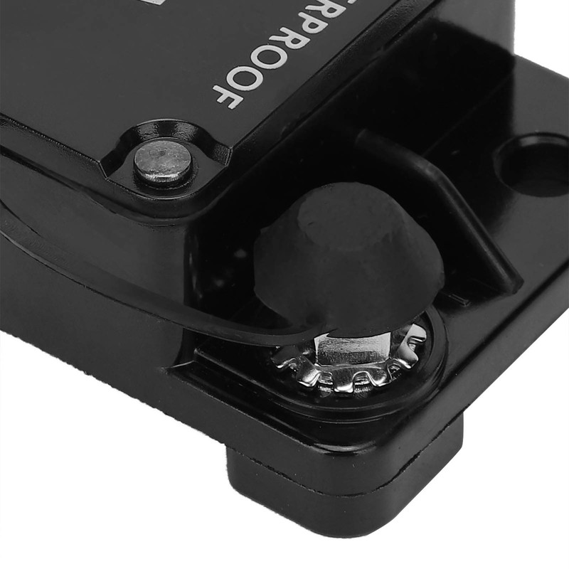 Circuit Breaker Auto Reset Fuse Holder Waterproof Switch DC12-24V HT-608