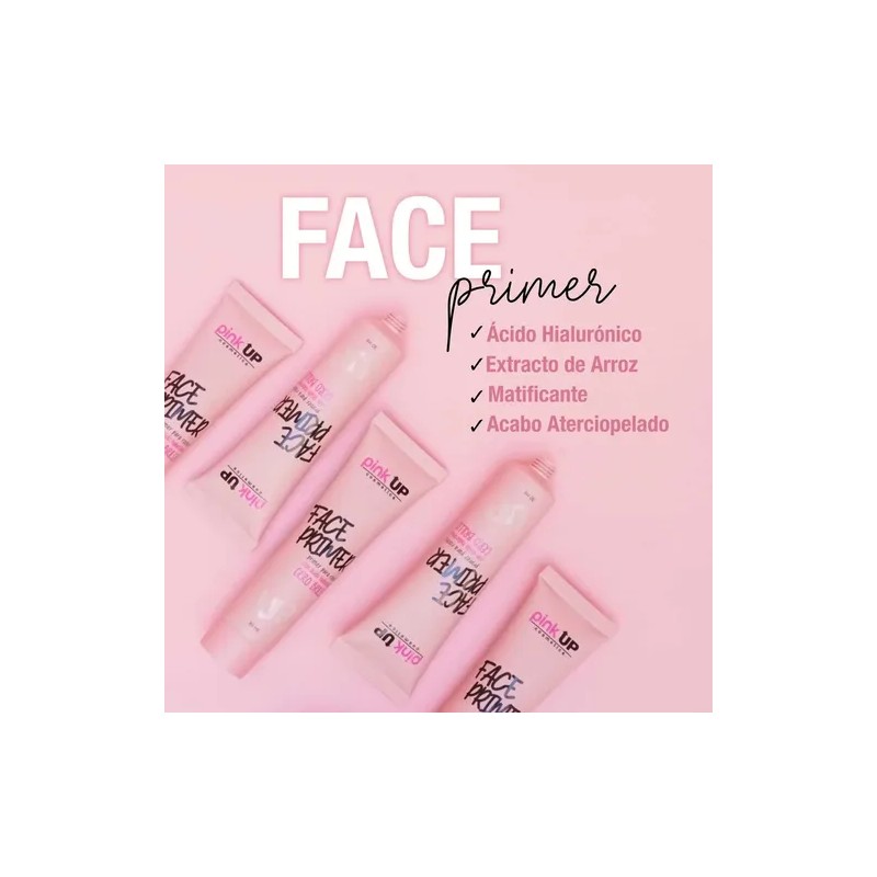 Maquillaje Matte Cover Primer Polvo Matificante Pink Up