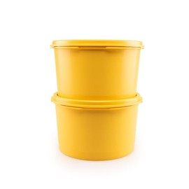 Tupperware Sun Bowl 2 x 910 ml Yellow