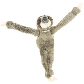 Cute Plush Soft Stuffed Fluffy Long Legs Jungle Dinosaur Animal Magnet Kids Children Whiteboards Fridge Refrigerator Christmas Birthday Gift 3 4 5 6 7 8 9 10 11 12 Years Olds (Sloth)