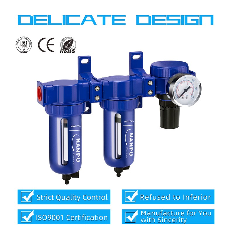 NANPU Zinc Alloy Air Drying System - Double 5 Micron
