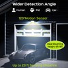 JACKYLED Solar Lights for Outside with Motion Sensor, 113 Bright