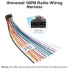 Zenoruslky Android Stereo Harness Kit, Car Radio Wire Harness with