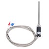 Temperature Sensor Waterproof Pt100 Thermistor Temp Probe for Measurement WZPT‑10