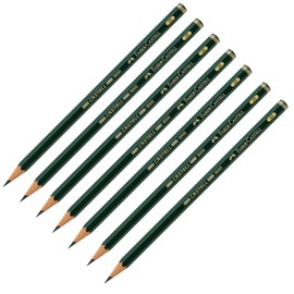 FABER-CASTELL 205070 Castell 9000 Pencils Set of 6 Hardness 2B
