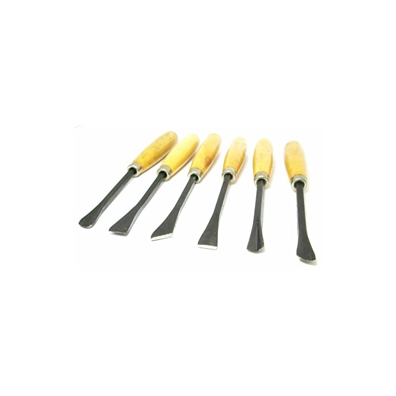 Toolzone 6Pc Carving Chisel Set
