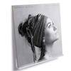 NIUBEE Clear Record Rack, Acrylic Wall Mount Record Shelf, Set