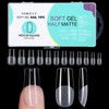 TOMICCA Nail Tips, Pack of 240 Full Cover Soft Gel