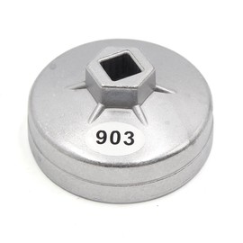 Sourcingmap 74mm Inner Dia 14 Flutes Car Oil Filter Cap Wrench Removal Tool