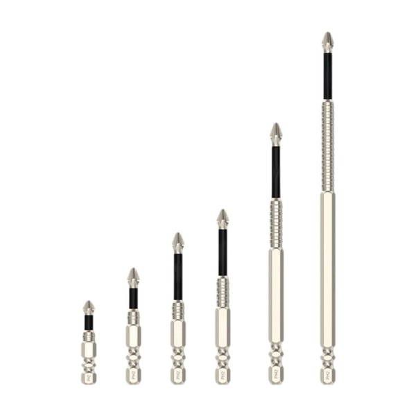 Dickly 6pcs Driver Drill Electric Screwdriver Set Heavy Duty Accessories