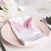 Wandkings Wall Decoration Butterflies 3-D Style Set of 12 Lilac